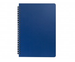 Книжка записна Buromax Office на пружині А5 96 аркушів клітинка синій (BM.24551150-02)