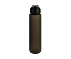 Бутылка для воды Optima Jet 1000 мл черная без принта (O51956)