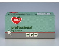 Полотенца бумажные Ruta Professional 23х25 см 160 листов зелёные (rt.93189)