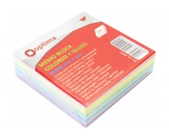 Бумага для заметок Optima Люкс 80х80 мм 250 листов (O25541)