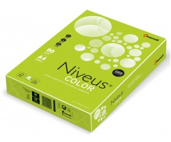Папір кольоровий насичений Mondi Niveus Color А4 500 аркушів 80 г/м2 лайм (A4.80.NVI.LG46.500)