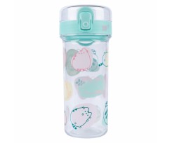 Пляшка для води YES Pusheen 430 мл бірюзова (5056137150632)