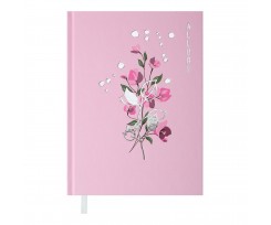 Щоденник датований Buromax Allure 2024 A5 336 сторінок рожевий (BM.2178-10)