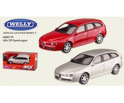 Машина металлическая Welly Alfa Romeo 159 Sportwagon 1:43 (44001CW)