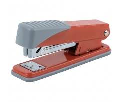 Степлер Axent Exakt Earth Colors скоби №24/6 до 25 аркушів металевий кораловий (4925-28-A)