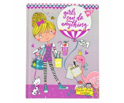 Блокнот YES Rachel Balloon 147Х190 мм 80 листов клетка (151572)