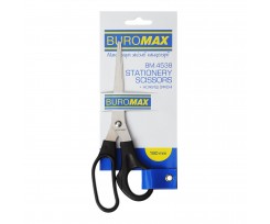 Ножицi офiсні Buromax 180 мм чорні (BM.4538)