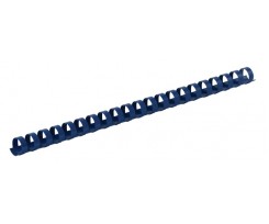 Пружина пластиковая Buromax А4 16 мм 100 штук синий (BM.0505-02)