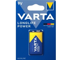 Батарейка Varta Longlife Power 6LR61 BLI крона 1 шт (4008496559862)