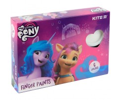 Фарби пальчикові Kite My Little Pony 6 кольорів (LP22-064)