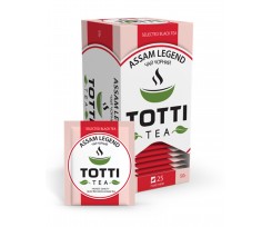 Чай черный TOTTI Tea Легендарный Ассам пакетированный 2 г 25 шт (tt.51504)