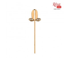 Заготовка топер ROSA TALENT Цифра 0 фанера 130х36 мм 5 шт (288810)