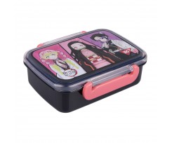 Ланч-бокс Yes Demon Slayer 420 мл черный (708272)