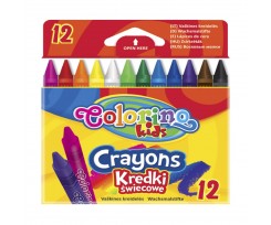 Набір кольорових олівців Colorino 12шт, 2мм, асорті (14687PTR/1)