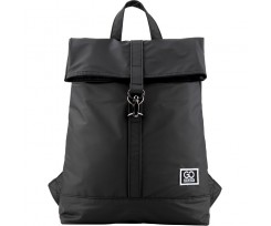 Рюкзак GoPack Сity, 37x35x9 см, 11 л, поліестер, чорний (GO20-155S-2)