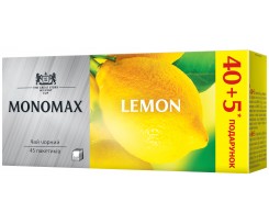 Чай Monomax Lemon 45 пакетиков черный (mn.76692)