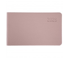 Еженедельник датированный 2026 Leo Planner Monaco 10х17 см 128 страниц лиловый (252655)