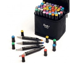 Набір скетч маркерів Touch 40 кольорів в чохлі  (2828-40S)