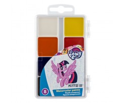 Фарби акварельні Kite Little Pony 8 кольорів (LP19-065)