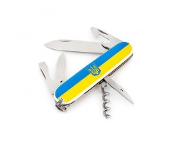 Ніж складний Victorinox Spartan Ukraine Герб 12 функцій (Vx13603.7R4)
