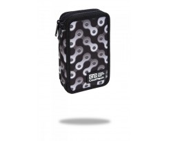 Пенал з наповненням COOLPACK JUMPER 2 DOUBLE DECKER PENCIL CASE LINKS 19,5х12,5х5см (C66183)