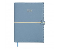 Дневник датированный 2026 Buromax Pandora A5 336 страниц синий (BM.21141-02)