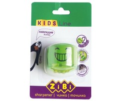 Чинка Zibi Kids line Смайлик з контейнером зелений (ZB.5592-1)
