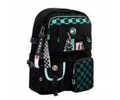 Рюкзак Yes Demon Slayer Tanjiro 43x29x14 см 17 л черный (559978)