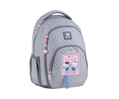 Рюкзак Kite Education teens Hello Kitty 42x32x13 см серый 19.5 л (HK25-905M)