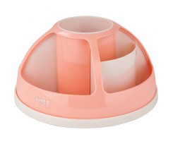 Подставка-органайзер Axent Duoton 170x170x120 мм персиковый (2204-42-A)
