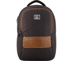 Рюкзак GoPack Сity, 45x28x13 см, 18 л, поліестер, коричневий (GO20-152L-2)