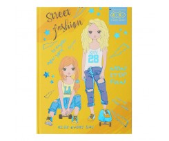 Блокнот ZiBi Patriot Fashion Kids Line А-5 64 листов желтый клетка (ZB.12751-08)