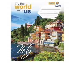 Тетрадь для записей 1 Сентября World with us А5 60 листов клетка (766059)