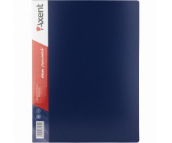Дисплей-книга Axent с 80 файлов A4 полипропилен синяя (1280-02-a)