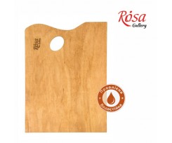 Палитра деревянная ROSA Gallery под этюдники французского типа прямоугольная промасльона 385х285 мм (GPТ