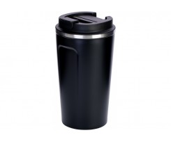Термокружка Optima Coffe 500 мл черная (O52076)