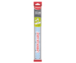 Линейка STUDY UNBREAKABLE, прозрачная, 30 см (MP.245610)