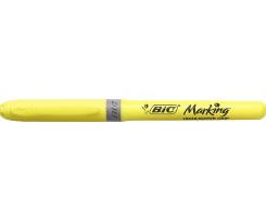 Текстовиділювач Bic Grip 1.6-3.5 мм жовтий (bc811935)