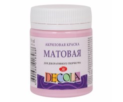 Фарба акрилова ЗХК Декола 50 мл сакура матова (353522)