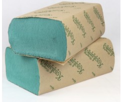 Полотенца бумажные макулатурные Кохавинка Z-образные 23х22 см 200 листов зелени (kx.50750)