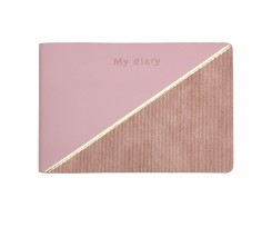 Щотижневик Leo Planner Velvet 100х150 мм 128 сторінки рожевий (252360)