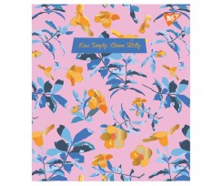 Зошит Yes Wild Bloom А5 24 аркуші клітинка (765261)