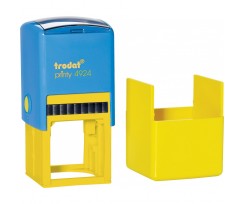 Оснастка для штампа Trodat 40х40 мм жовто-блакитна (4924 желто-голубой)