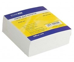 Блок паперу Economix з клейким шаром 85х85 мм 400 аркушів білий (E20941)