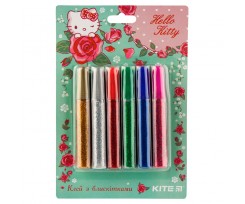 Клей с блестками Kite Hello Kitty 10 мл 6 цветов (HK19-107)