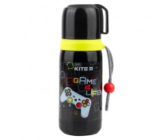 Термос Kite Game 4 Life 350 мл чорний (K21-301-01)