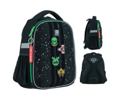 Каркасный рюкзак Kite Education UFO 35x26x13.5 см 12 л черный (K24-555S-7)
