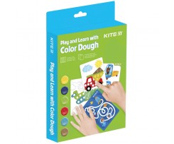 Набір ліпи і розвивайся Kite 6 кольорів і 5 карток (K23-326-2)