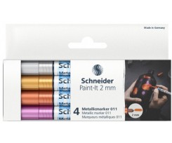 Набір маркерів Schneider Paint 2 мм 4 штуки асорті (ML01111501)