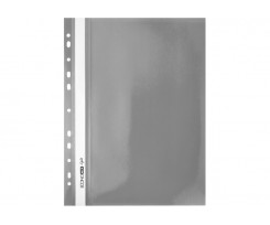 Папка-скоросшиватель Economix Light с перфорацией А4 серая (E38504-10)